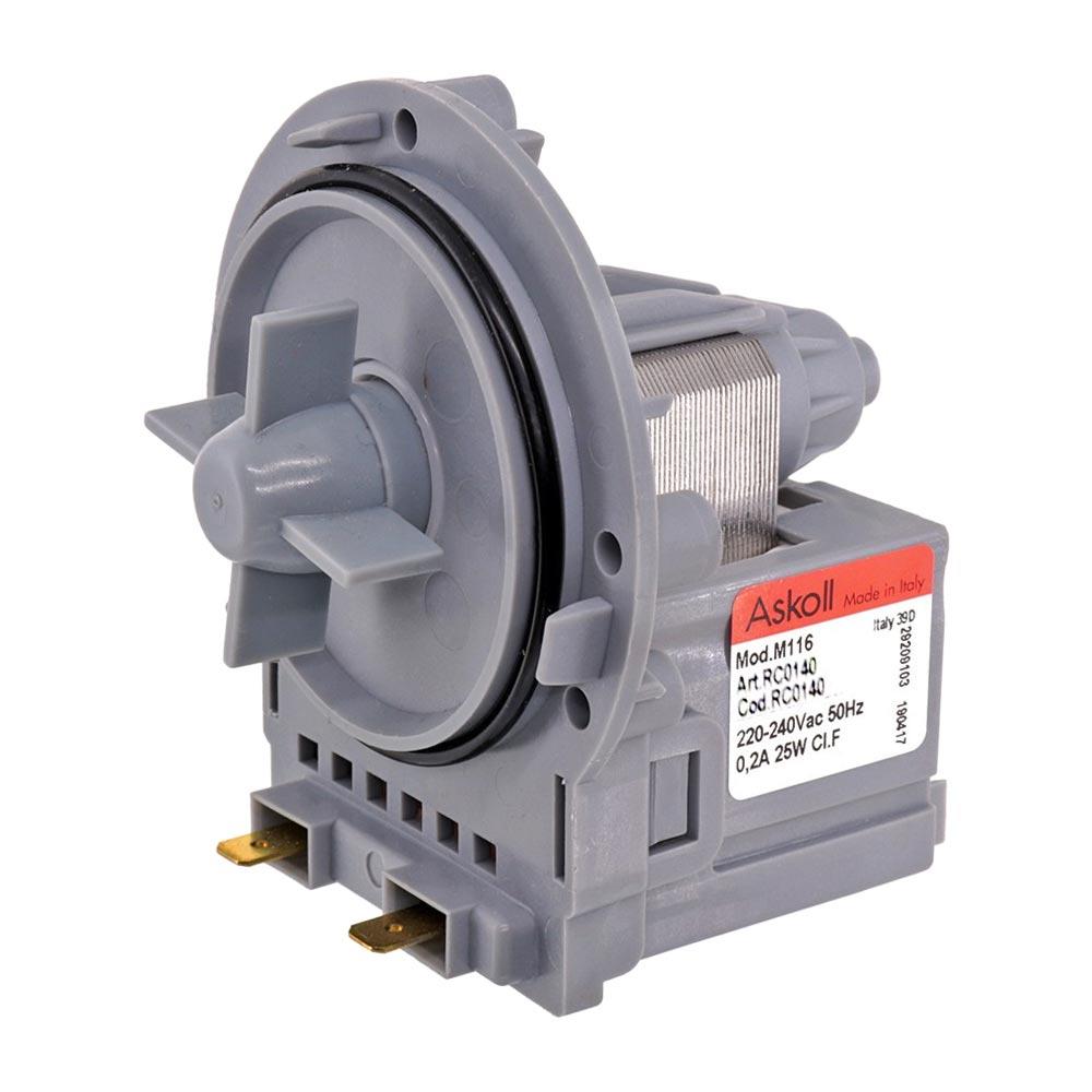LG Askoll M116 Washing Machine Drain Pump Motor