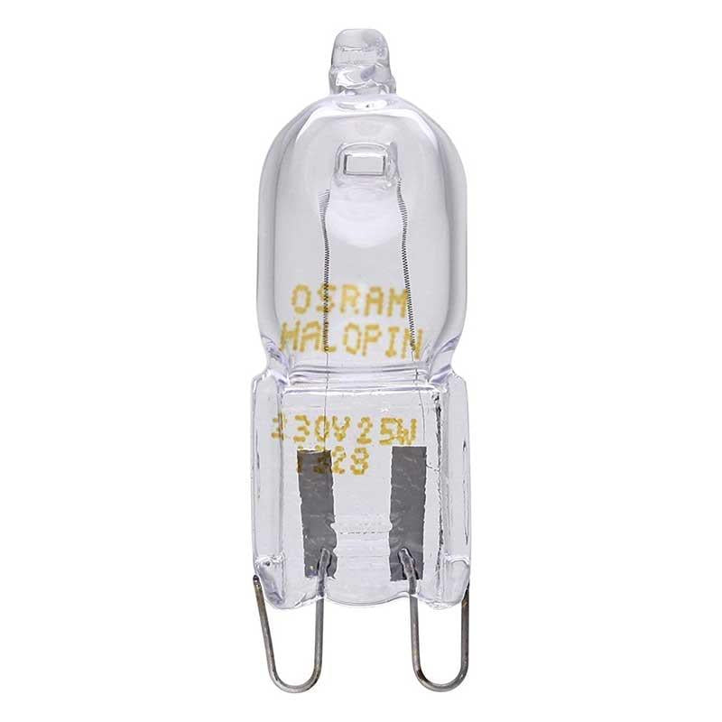 Genuine Osram 25W G9 Halogen Oven Bulb