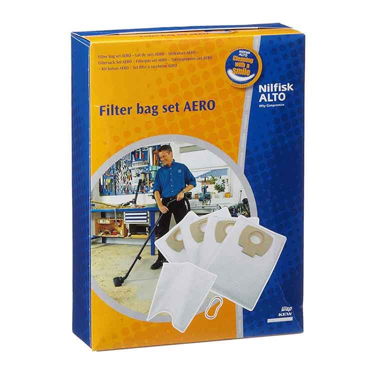 Nilfisk Aero Series Bags 4 Pack