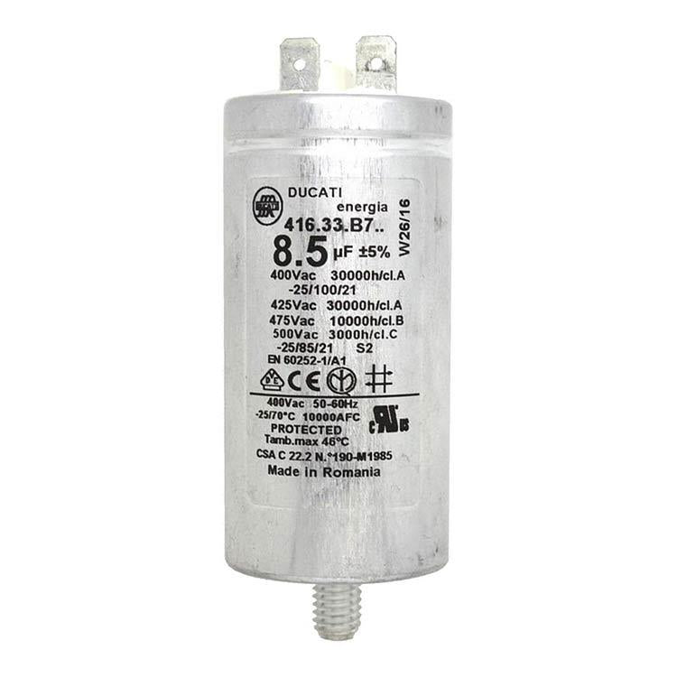 Genuine Hotpoint Indesit 8.5uF Tumble Dryer Capacitor