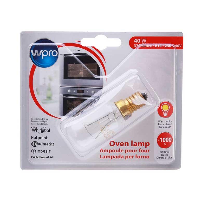Wpro 40W Oven Bulb SES E14
