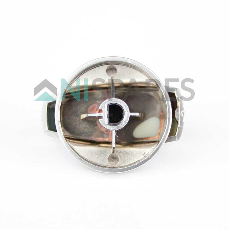 Genuine Belling Satin Silver Gas Control Knob