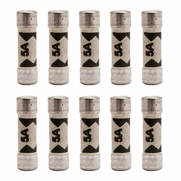 5 Amp Consumer Unit Fuse 10 Pack