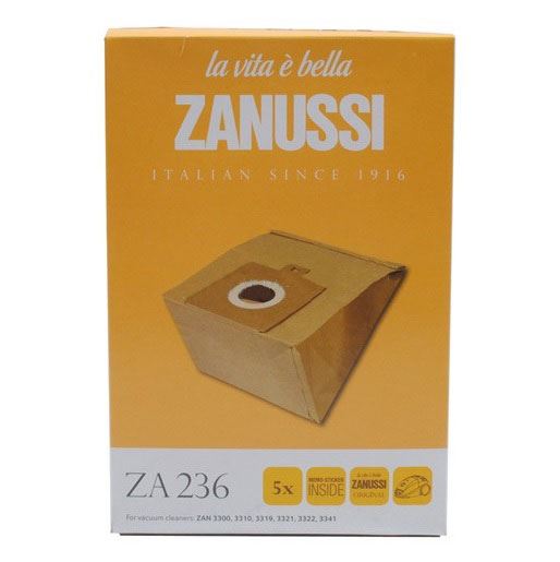 Zanussi ZA236 ZAN3319 ZAN3322 Genuine Vacuum Bags 5 Pack