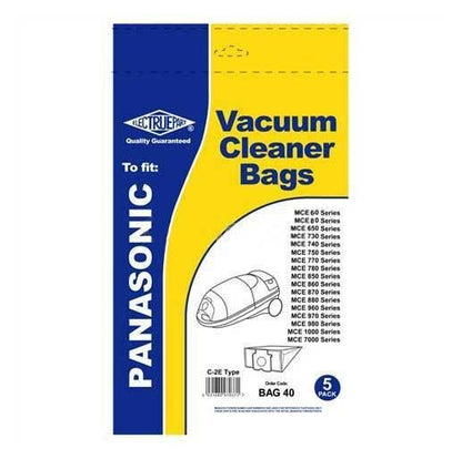 Panasonic C-2E Type MCE Replacement Bags