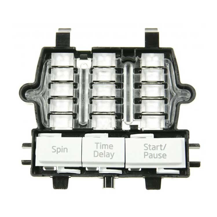 Genuine Beko Washing Machine Light Guide and Button Assembly