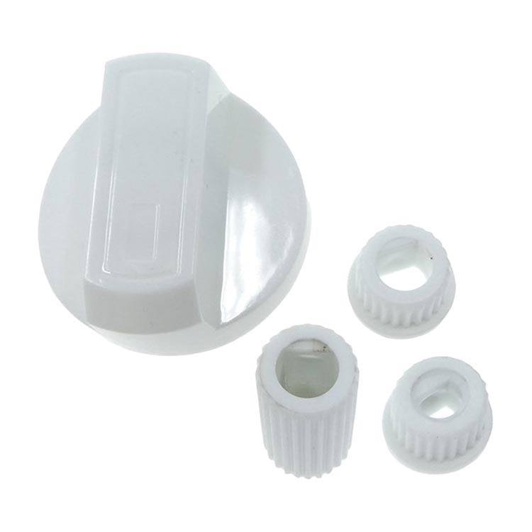 White Universal Cooker Control Knob