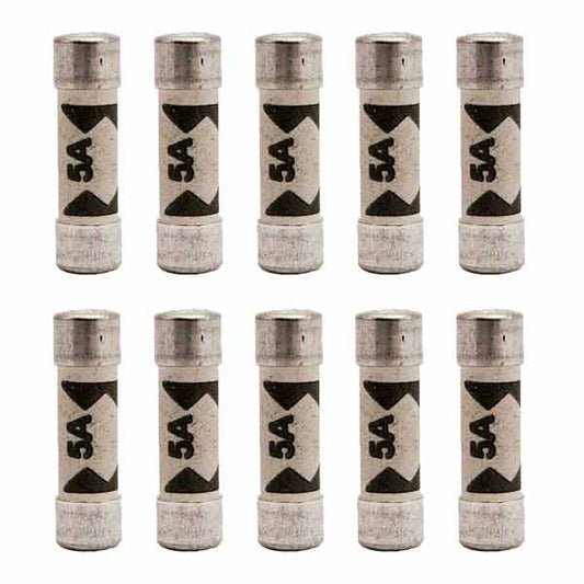 5 Amp Consumer Unit Fuse 10 Pack