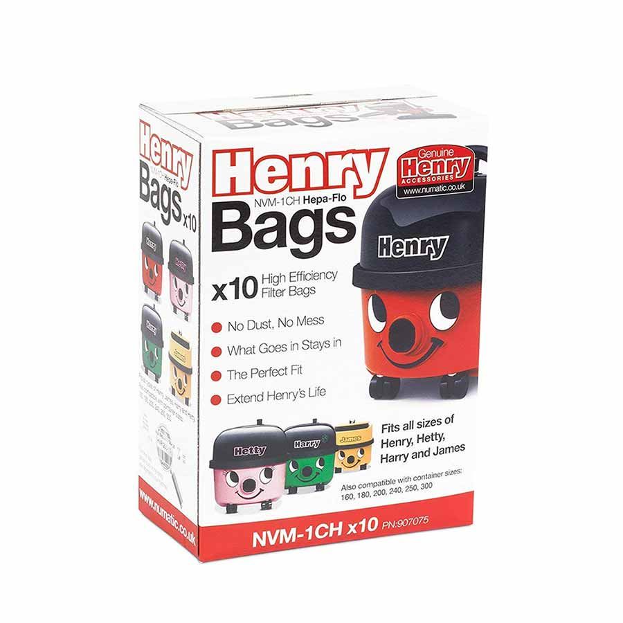 Genuine Numatic Henry Bags 10 Pack
