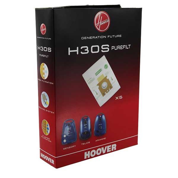 Hoover H30S Purefilt Vacuum Dust Bags Arianne, Telios and Sensory