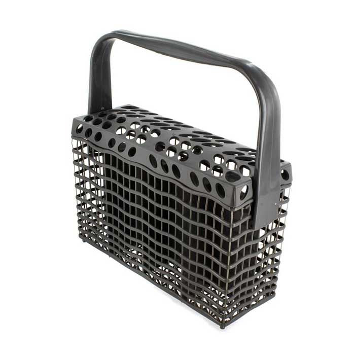 Genuine Zanussi Dark Grey Slimline Dishwasher Cutlery Basket