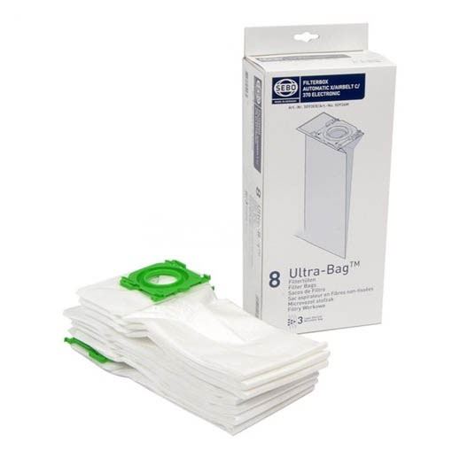 Sebo 5093ER Filterbox Filter Dust Bag (Pack Of 8)