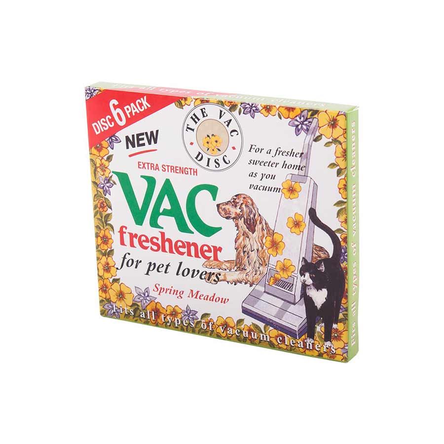 The Vac Disc Extra Strength Spring Meadow Vacuum Cleaner Freshener