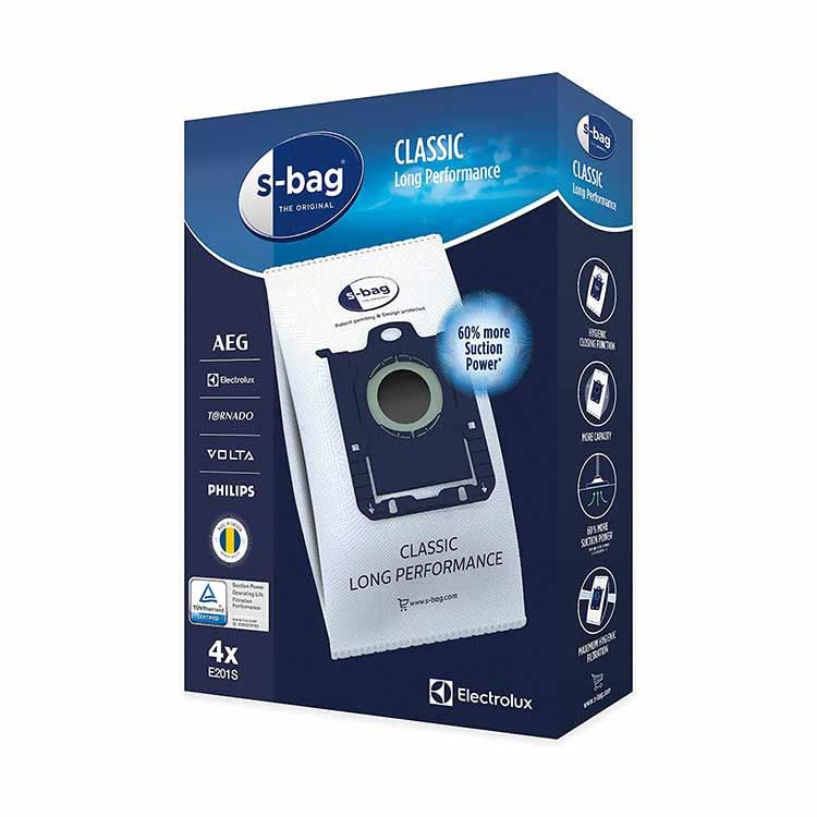 Genuine Electrolux AEG Zanussi E201S S-Bag Vacuum Cleaner Bags